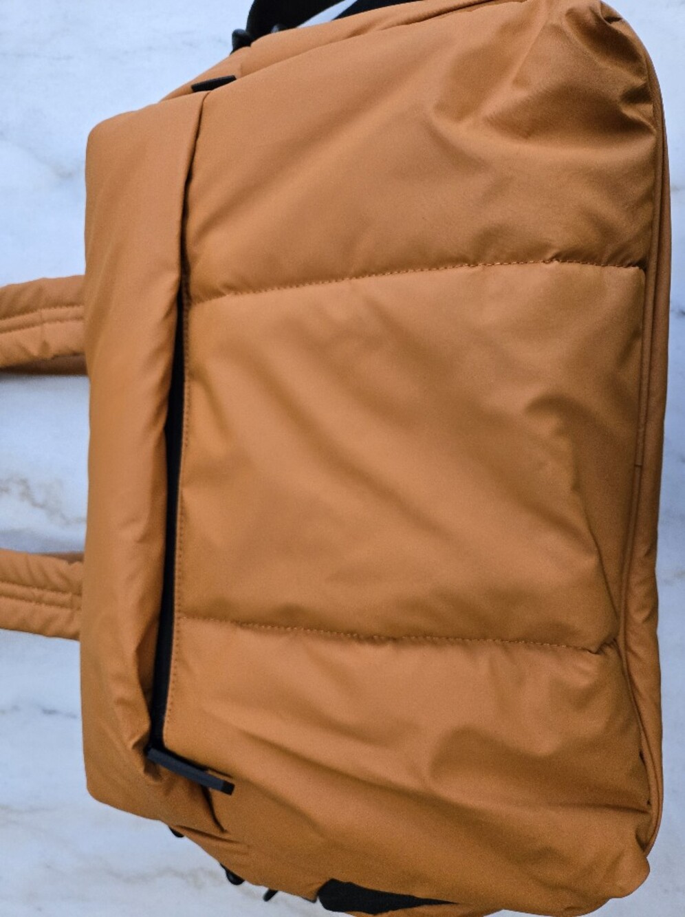 Calpak Luka Duffel Quilted Travel Tote - Rust Orange - Like New
